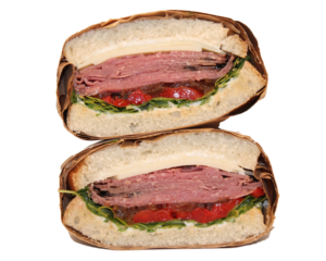 classic roast beef and cheddar